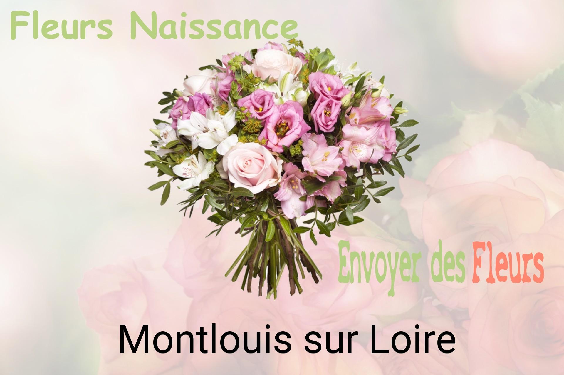 Bouquet de fleurs de naissance livré à Montlouis-sur-Loire